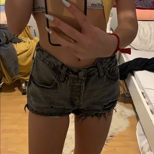 Levi’s high waisted shorts